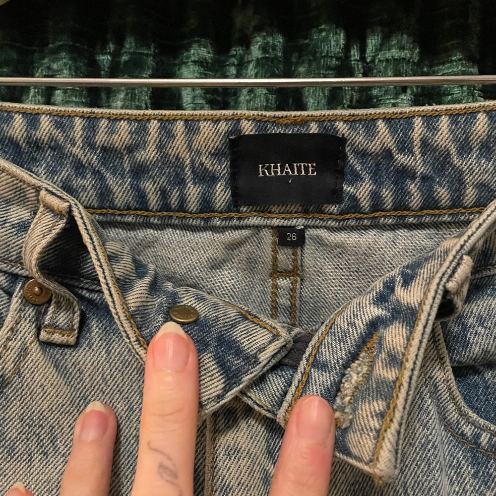 Vintage style Khaite jeans